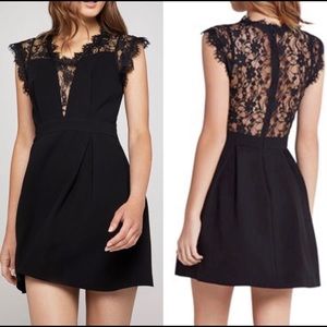 New! BCBGeneration Black Lace Mini Dress